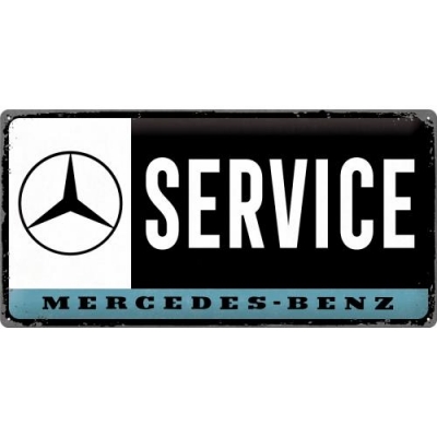 Mercedes Benz Serwis Tablica 25x50cm Duża Reklama